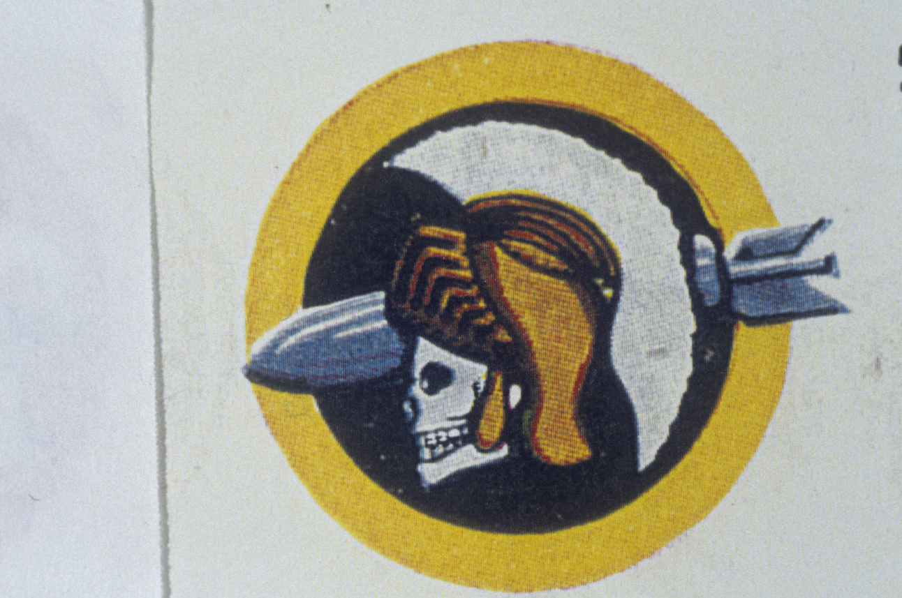 The insignia of the 533rd Bomb Squadron, 381st Bomb Group.