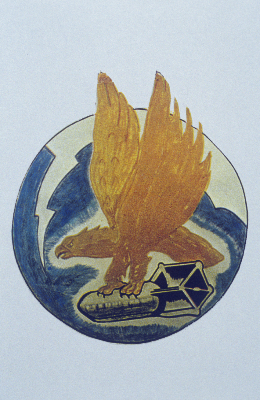 The insignia of the 752nd Bomb Squadron, 458th Bomb Group.