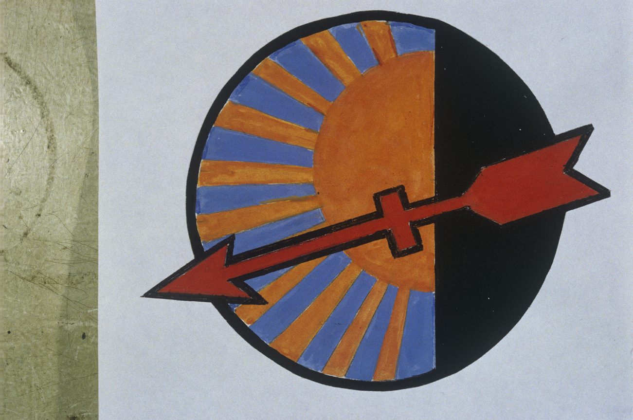 Emblem,107th Tactical Reconnaissance Squadron, unapproved. 